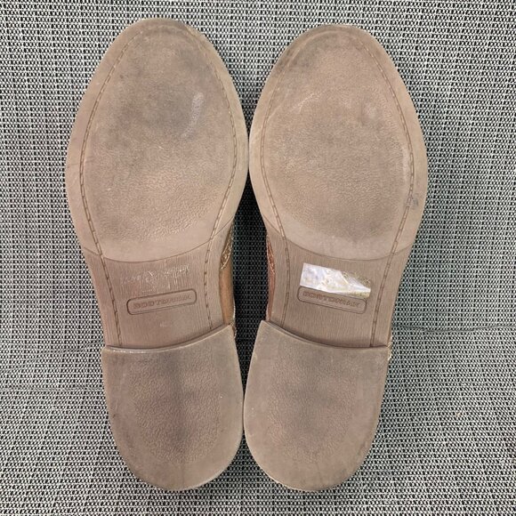 Bostonian Mens Size 11M Two Tone Brown Oxford Wingtip Leather Shoes - Picture 6 of 9